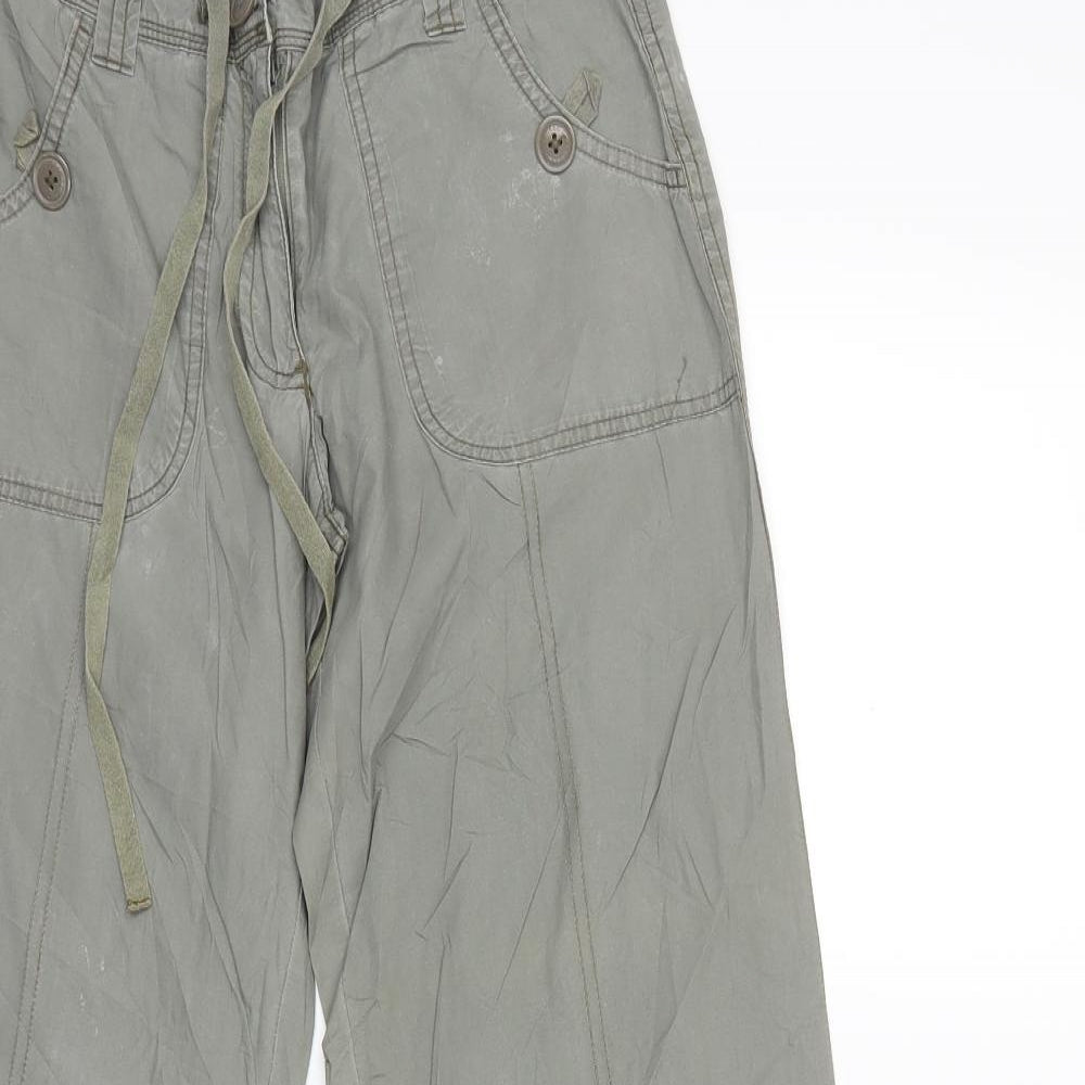 Cherokee Womens Green   Cargo Trousers Size 6 L29 in