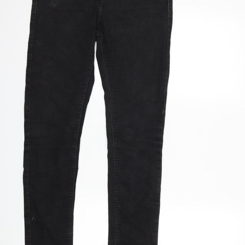Denim & Co. Womens Black  Denim Skinny Jeans Size 30 in L31 in