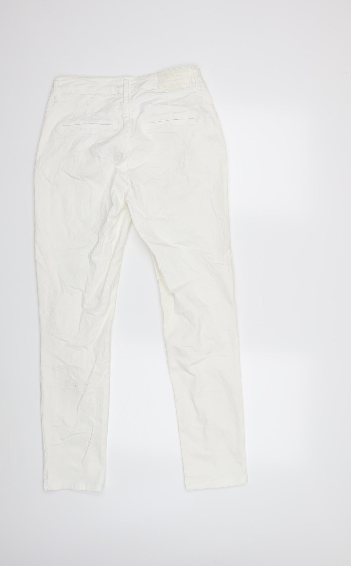 M.A.P.P Womens White  Denim Skinny Jeans Size M L27 in