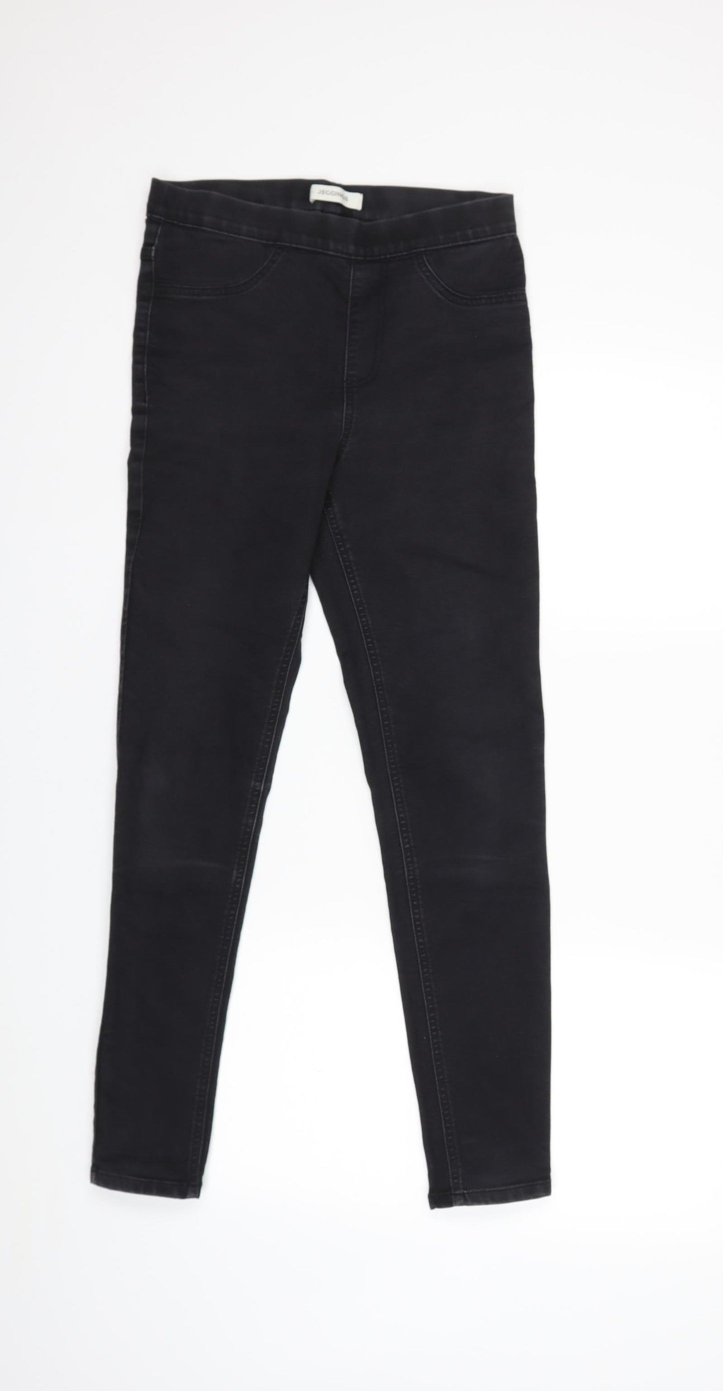 Marks and Spencer Womens Black  Denim Skinny Jeans Size 10 L28 in