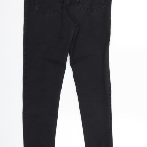 Marks and Spencer Womens Black  Denim Skinny Jeans Size 10 L28 in