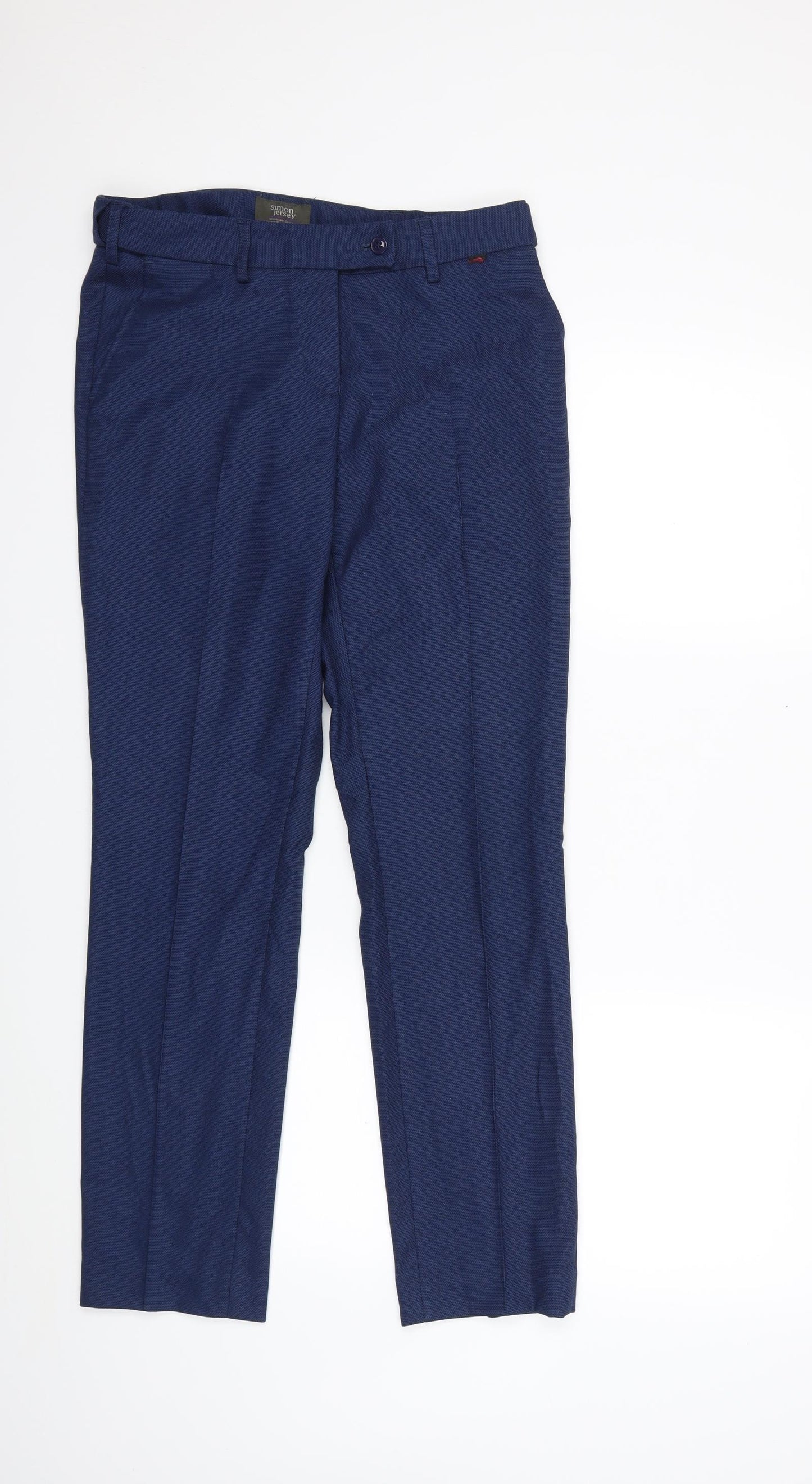 simon jersey Womens Blue   Trousers  Size 10 L28 in