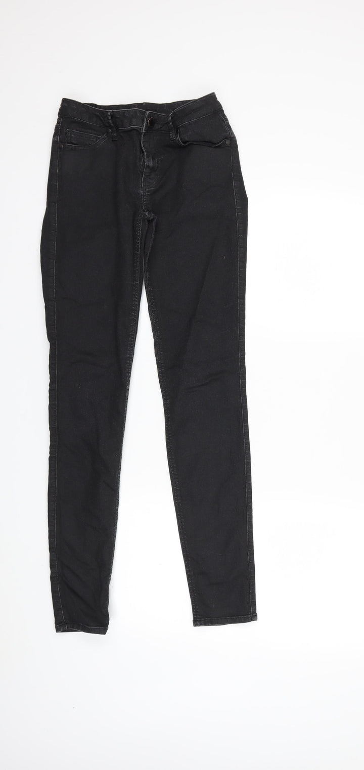 2nd Day Womens Black Denim Skinny Jeans Size 26 in L29 in