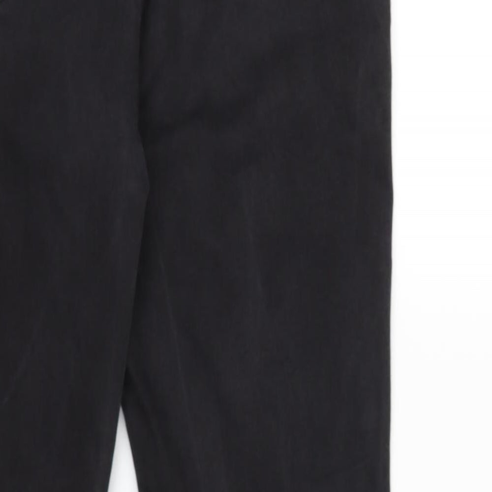 ASOS Womens Black  Denim Skinny Jeans Size 14 L31 in