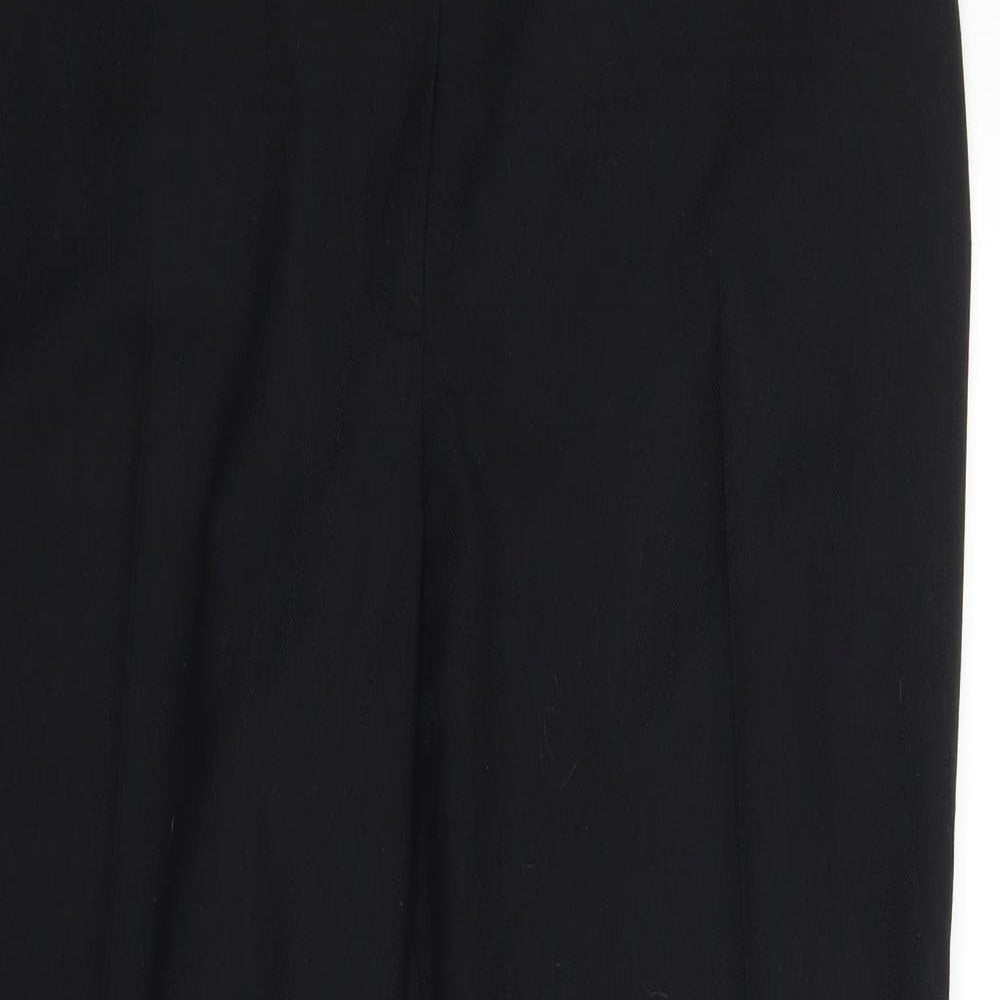 Marks and Spencer Womens Black   Trousers  Size 16 L26 in