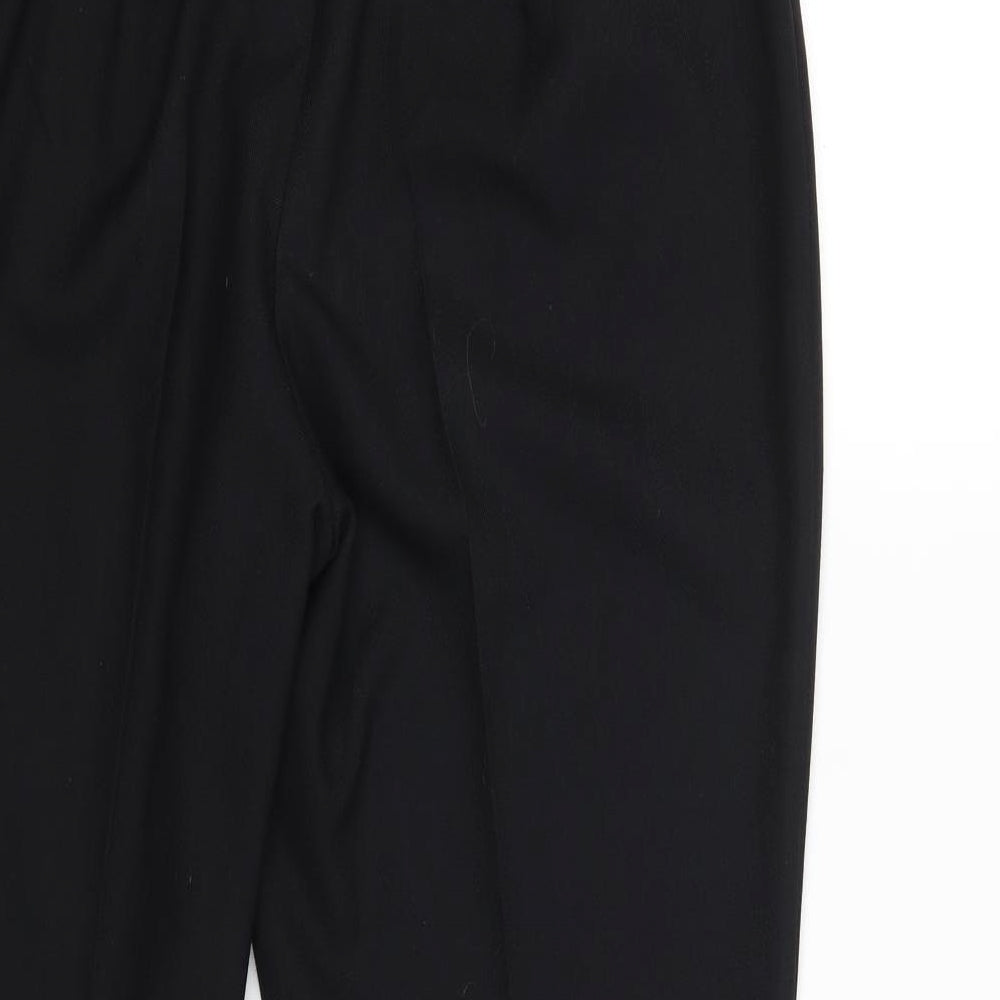 Marks and Spencer Womens Black   Trousers  Size 16 L26 in