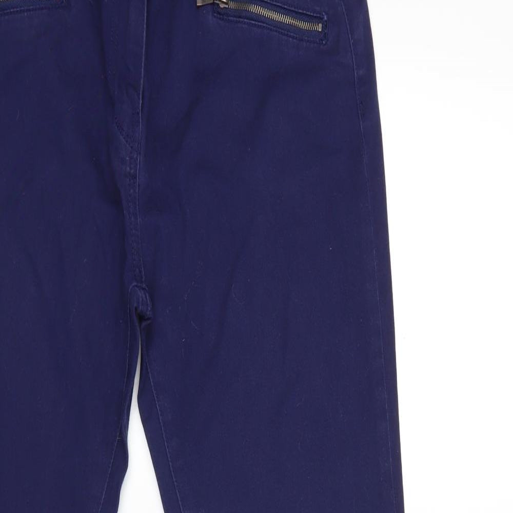 NEXT Womens Blue  Denim Skinny Jeans Size 12 L28 in
