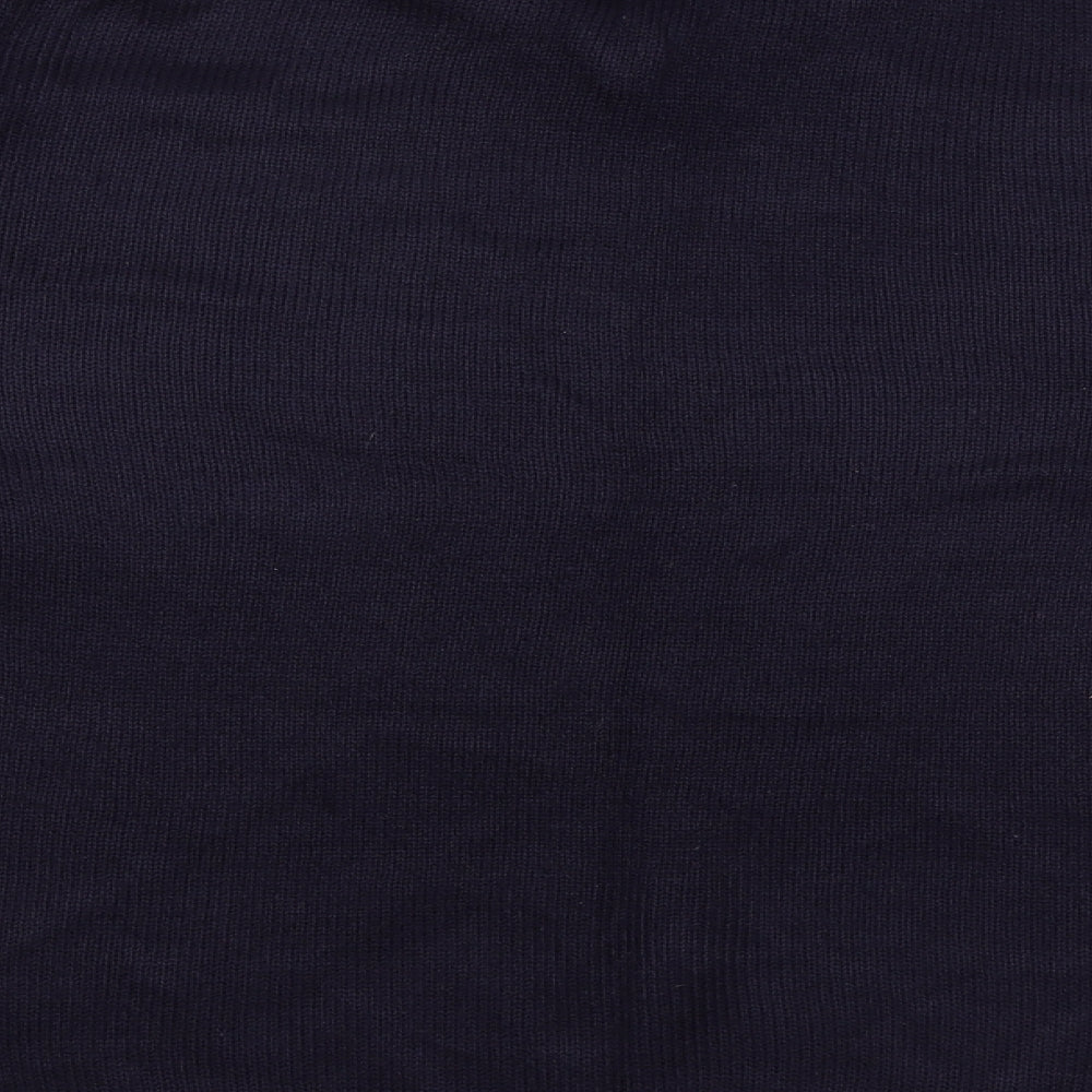 TNX Mens Blue  Knit Pullover Jumper Size L