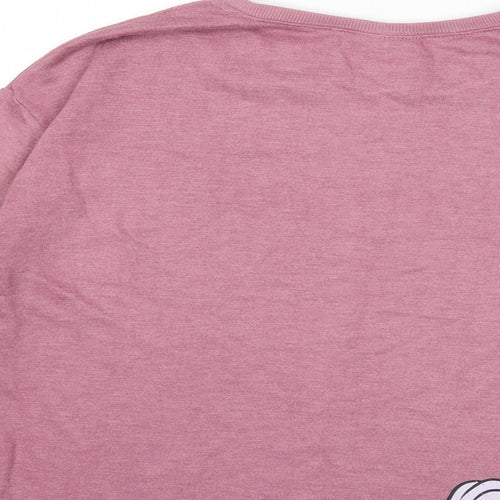NEXT Girls Pink   Pullover Sweatshirt Size 12 Years  - Minie Mouse