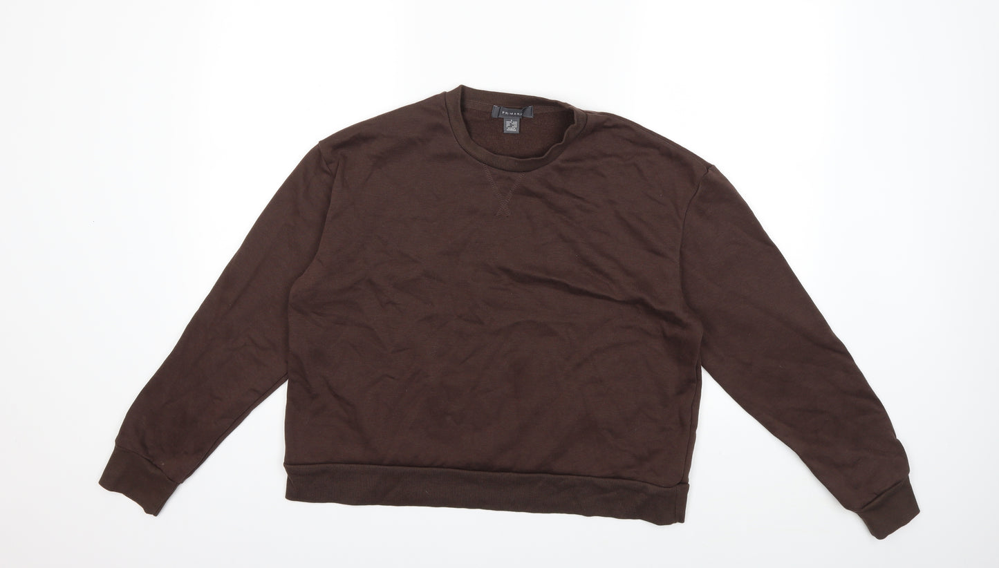 Primark Womens Brown   Pullover Sweatshirt Size 10