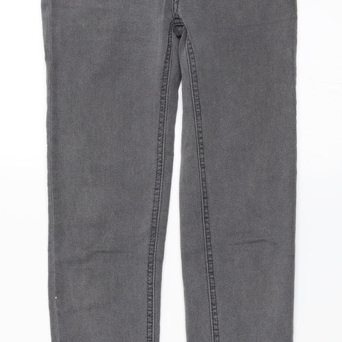 Pull&Bear Womens Grey  Denim Skinny Jeans Size 36 L27 in