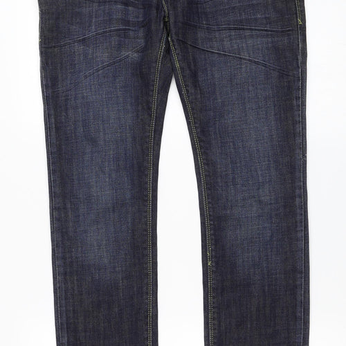 Rossa Miss Womens Blue  Denim Straight Jeans Size 31 in L31 in