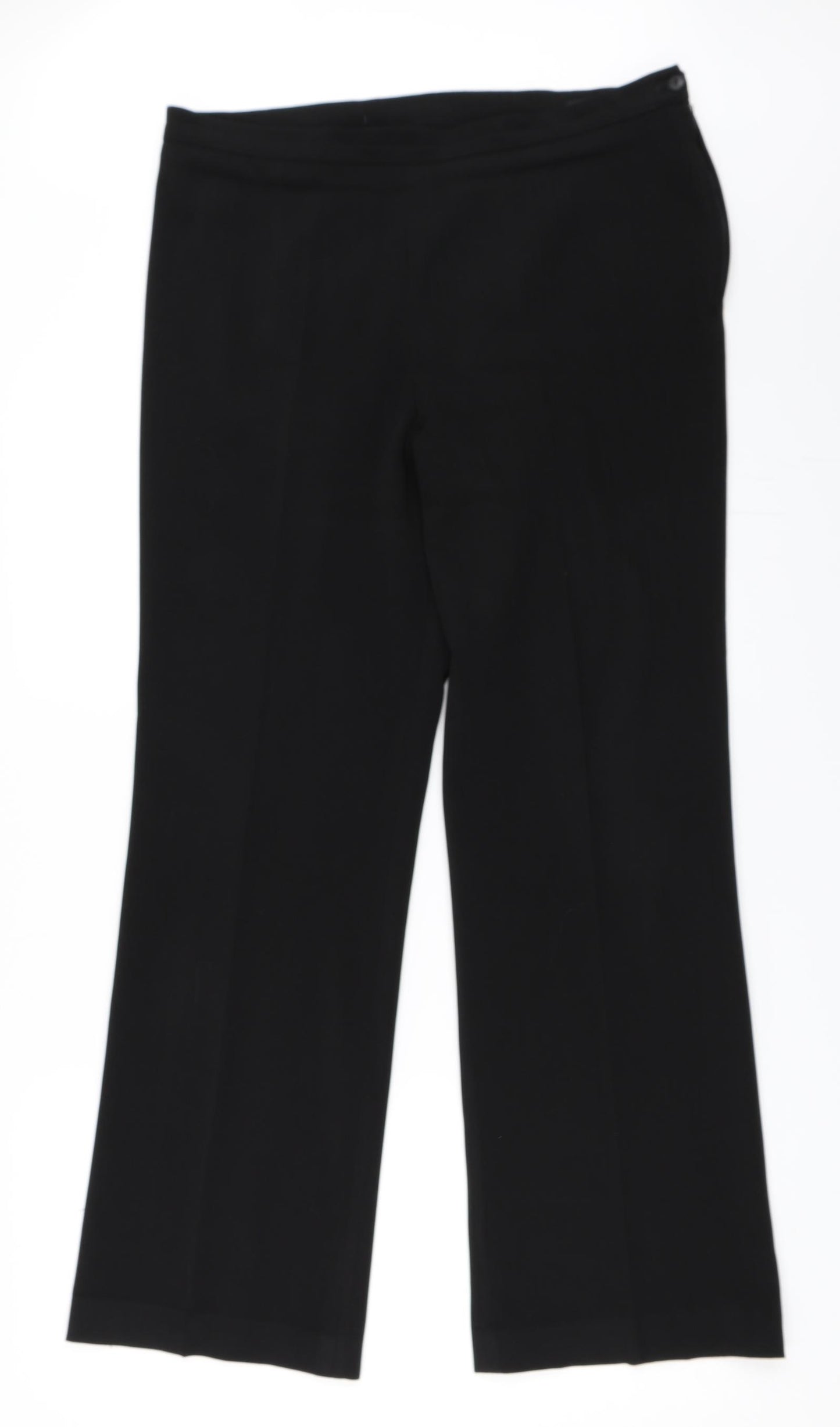 Ficelle Womens Black   Trousers  Size 14 L30 in