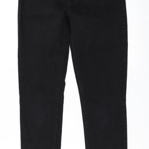 Levi's Womens Black  Denim Skinny Jeans Size 27 in L30 in