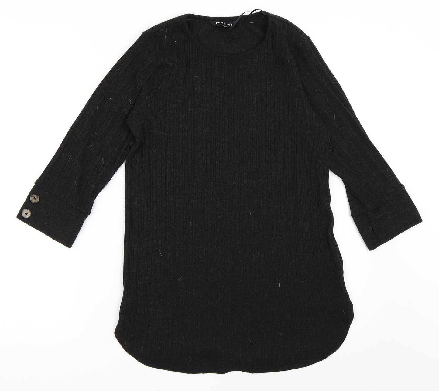 Peacocks Womens Grey   Pullover Jumper Size 8