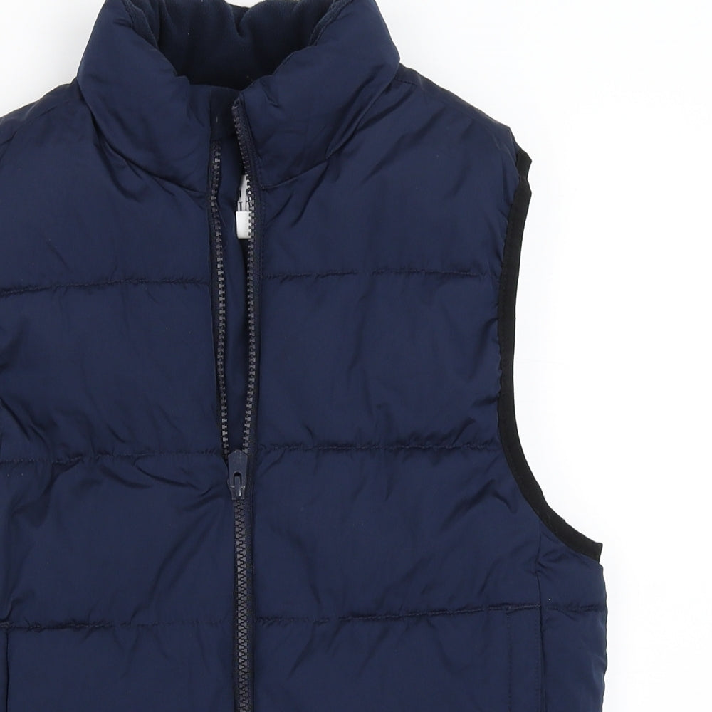 Gap Boys Blue   Gilet Coat Size 10-11 Years