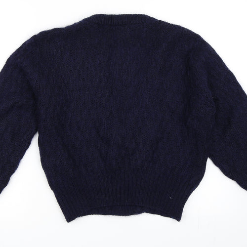 St Michael Womens Blue   Cardigan Jumper Size 8