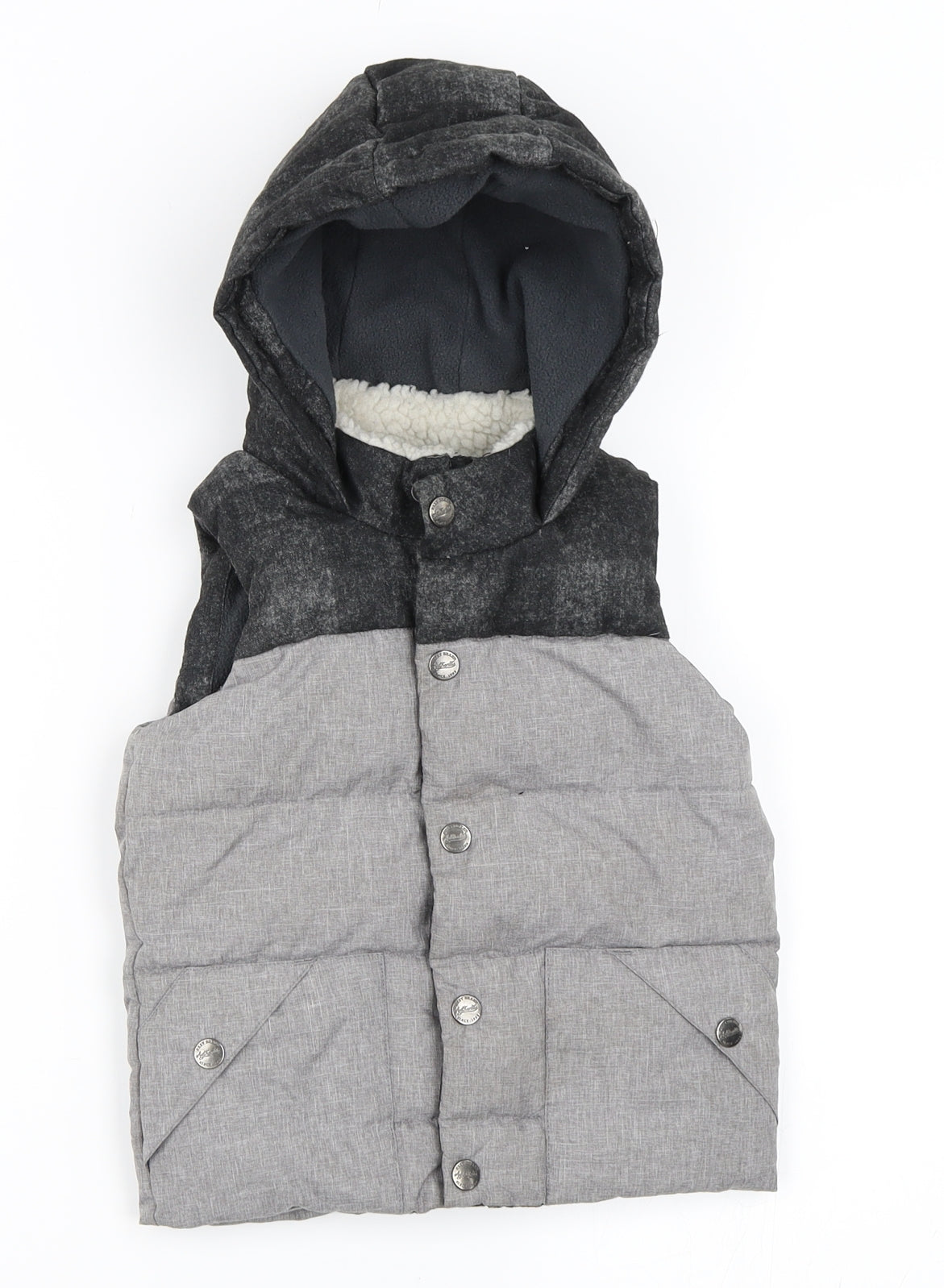 NEXT Boys Grey   Gilet Coat Size 2 Years