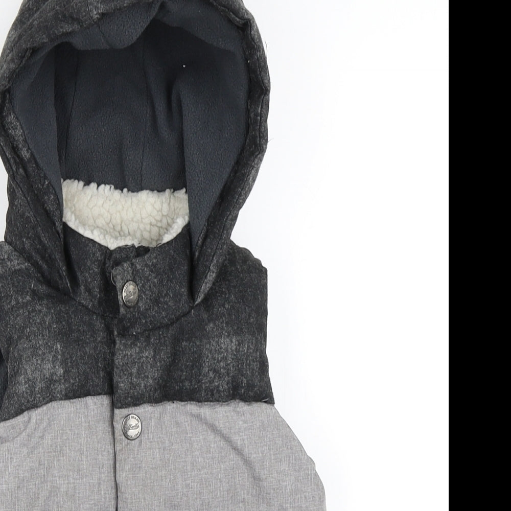 NEXT Boys Grey   Gilet Coat Size 2 Years