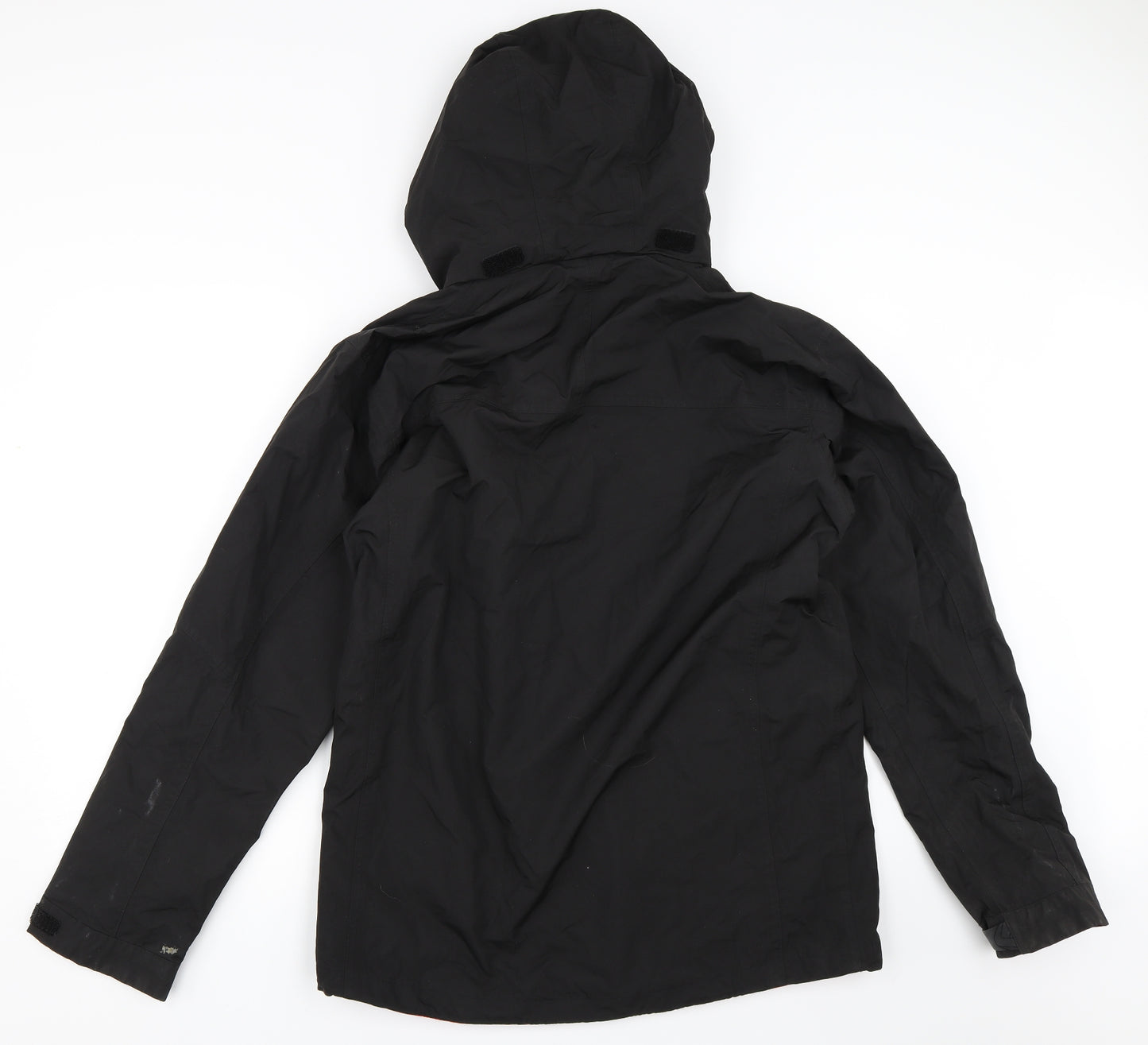 Summit Mens Black   Windbreaker Coat Size M