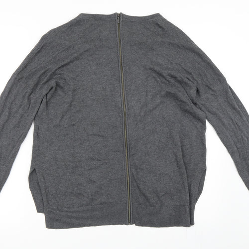 TU Womens Grey   Pullover Jumper Size 10