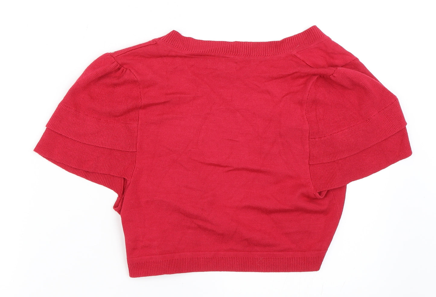 Papaya Womens Red   Cardigan Jumper Size 12