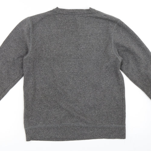 George Boys Grey   Pullover Sweatshirt Size 11-12 Years