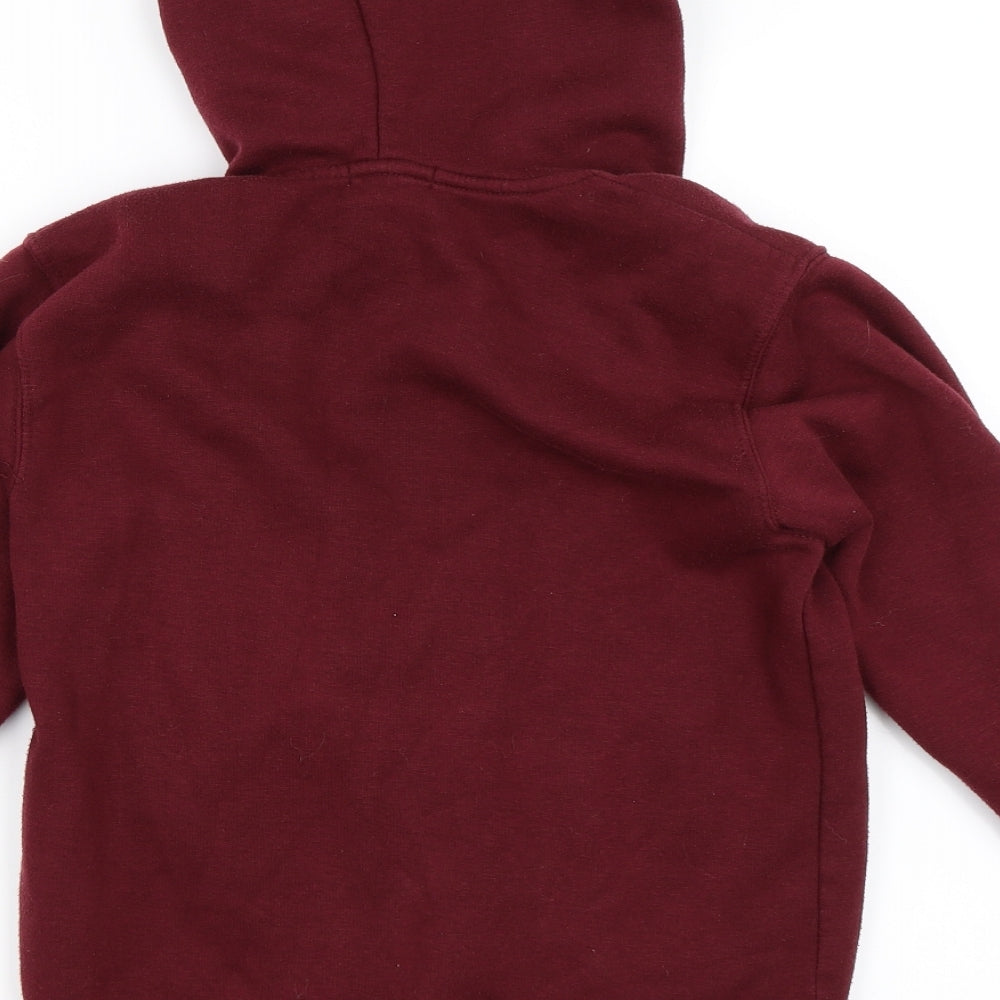 A2Z 4 kids Boys Red   Full Zip Hoodie Size 11-12 Years
