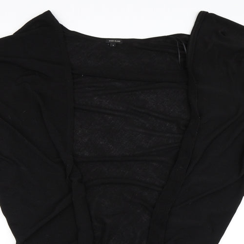 River Island Womens Black   Cardigan Jumper Size S  - batwing cardigan