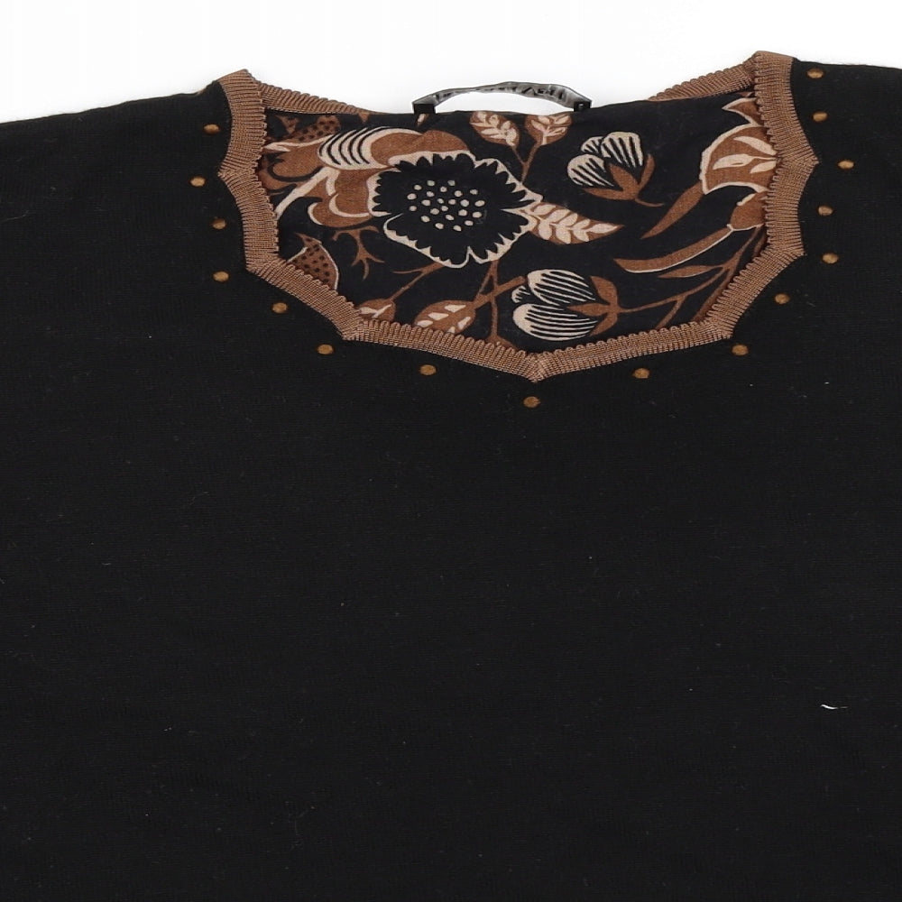 Jaques Vert Womens Black   Pullover Jumper Size XL