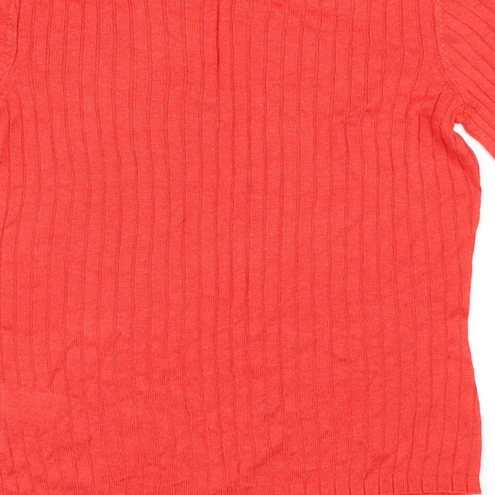 Warehouse Womens Pink   Pullover Jumper Size 10