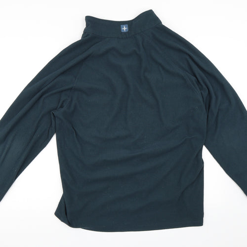 Mountain Warehouse Womens Blue   Henley Sweatshirt Size L