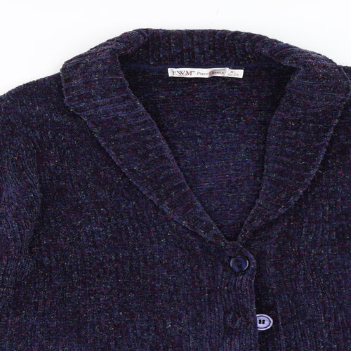 EWM Womens Blue   Cardigan Jumper Size 22