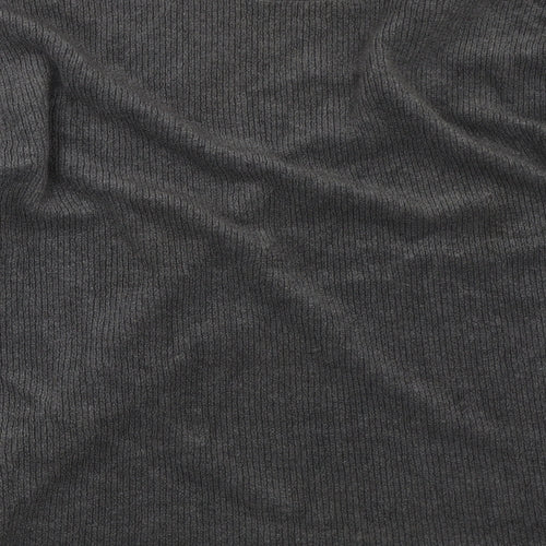 NORTH COAST Mens Grey   Henley Sweatshirt Size XL