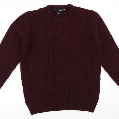 Cedar Wood State Mens Red   Pullover Jumper Size M