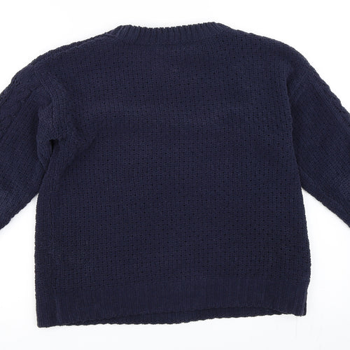 Primark Womens Blue   Pullover Jumper Size 2XS