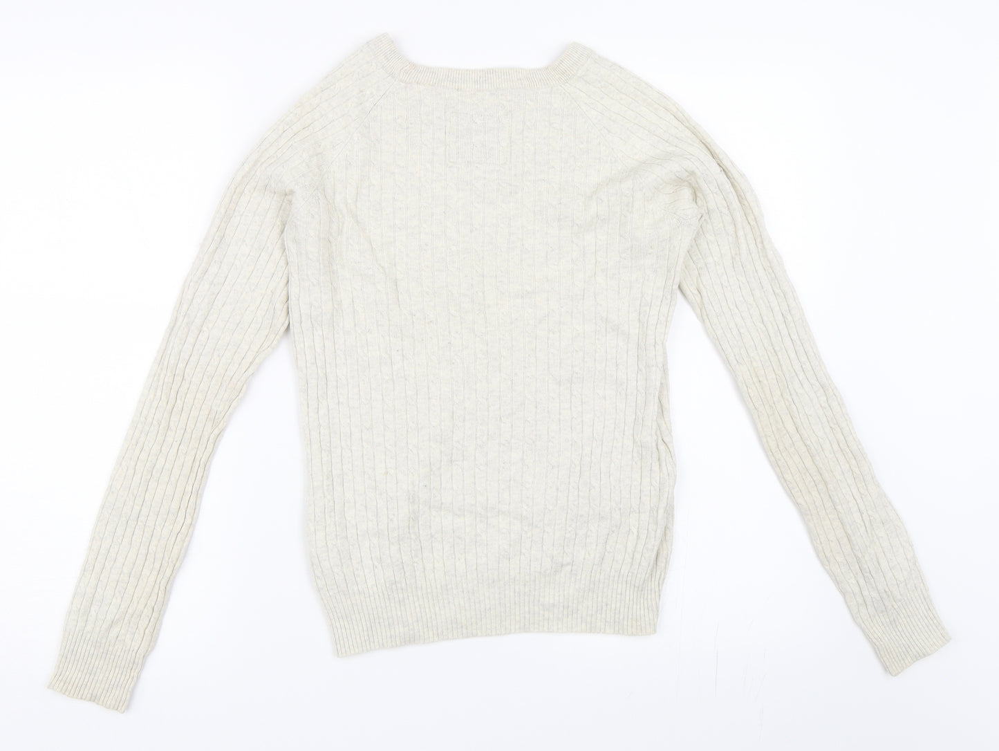 Jack Wills Womens Beige   Pullover Jumper Size 10