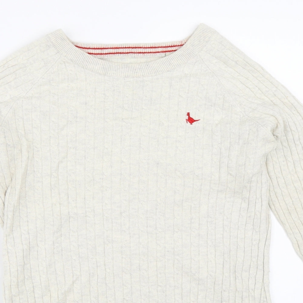 Jack Wills Womens Beige   Pullover Jumper Size 10