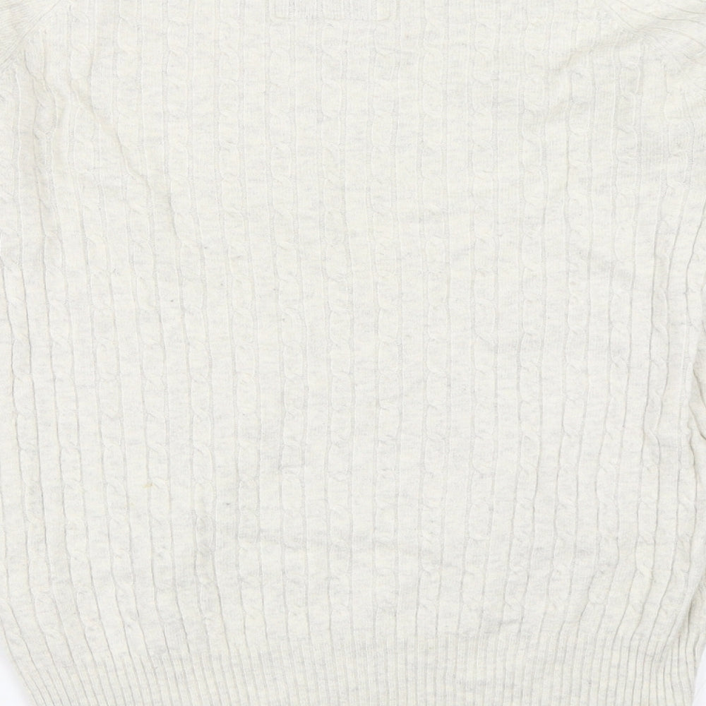 Jack Wills Womens Beige   Pullover Jumper Size 10