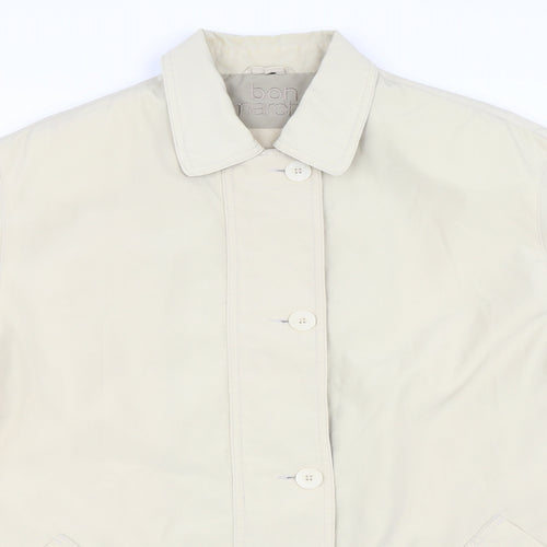 Bonmarché Womens Beige   Overcoat Coat Size 18