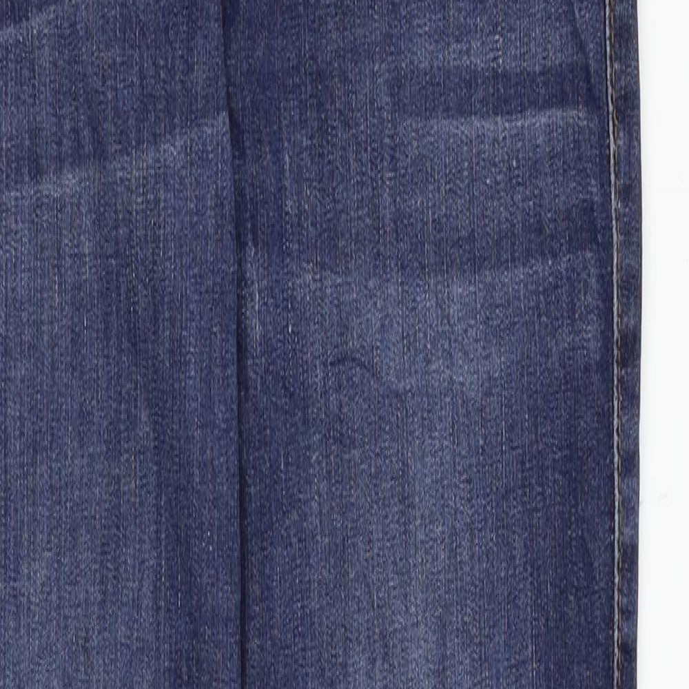 VERO MODA Womens Blue  Denim Straight Jeans Size 32 in L32 in