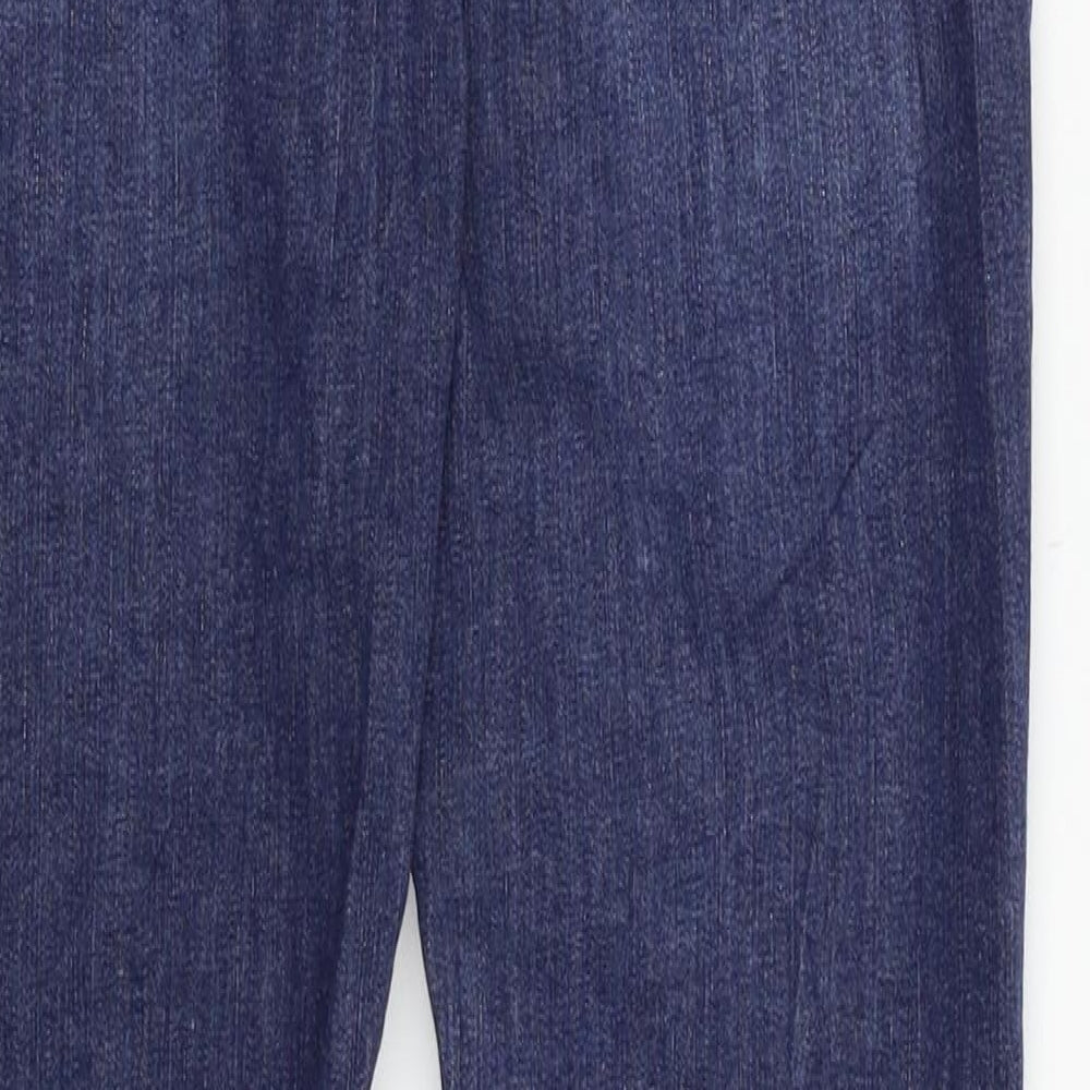 VERO MODA Womens Blue  Denim Straight Jeans Size 32 in L32 in