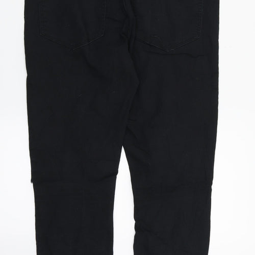 Bik bok Womens Black  Denim Straight Jeans Size M L26 in