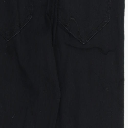 Bik bok Womens Black  Denim Straight Jeans Size M L26 in