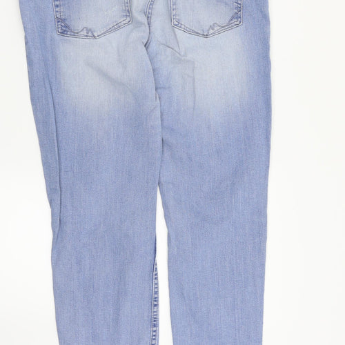 NEXT Womens Blue  Denim Skinny Jeans Size 16 L28 in