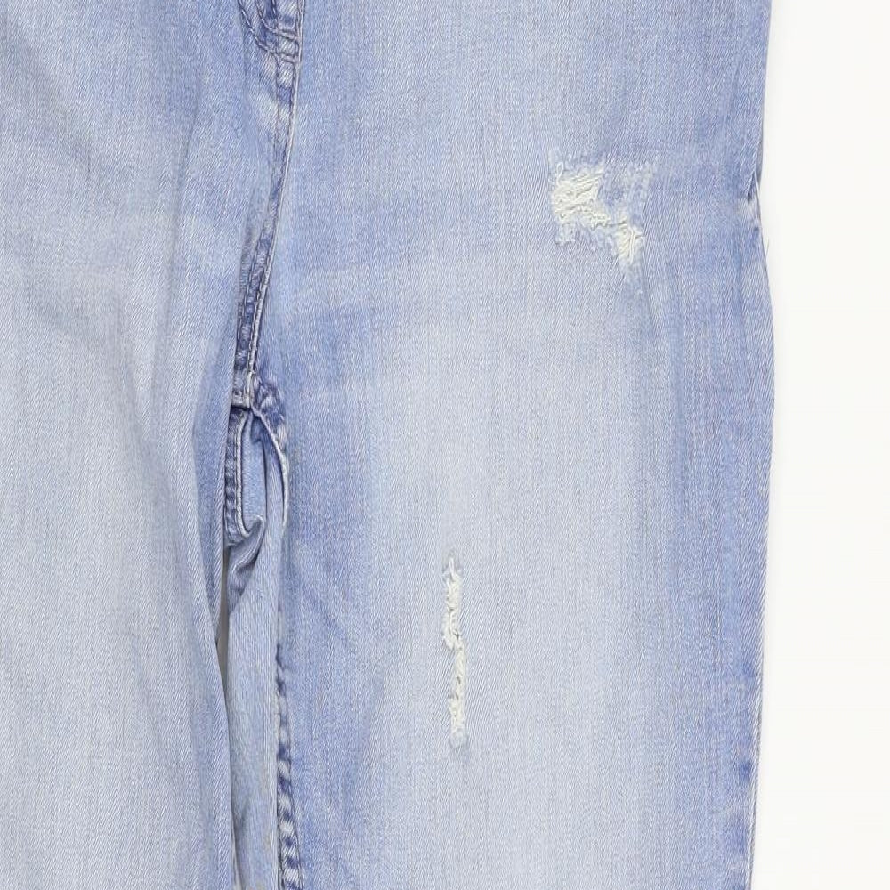 NEXT Womens Blue  Denim Skinny Jeans Size 16 L28 in