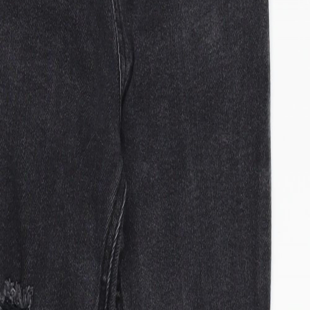 New Look Girls Black  Denim Skinny Jeans Size 12 Years - Ripped Jeans