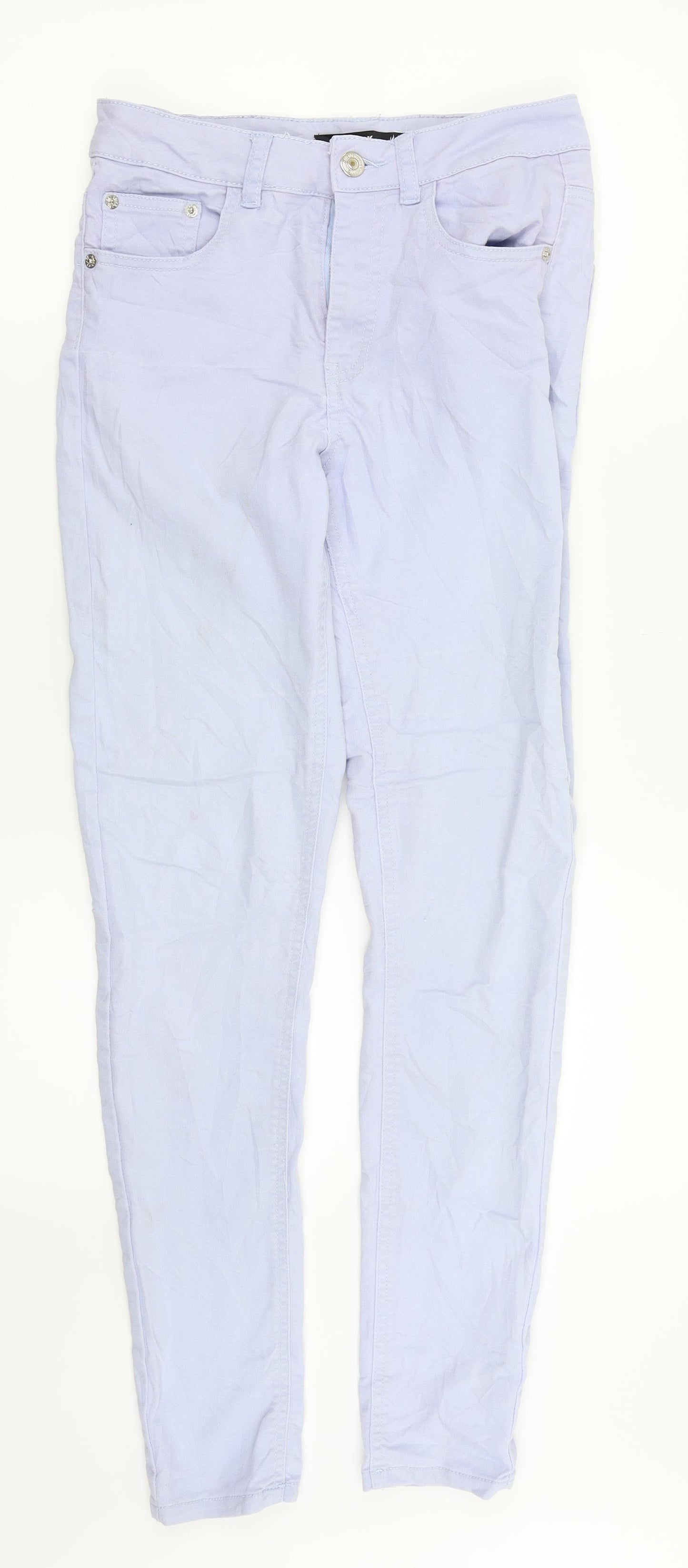 Bik bok Womens Blue   Straight Jeans Size S L29 in