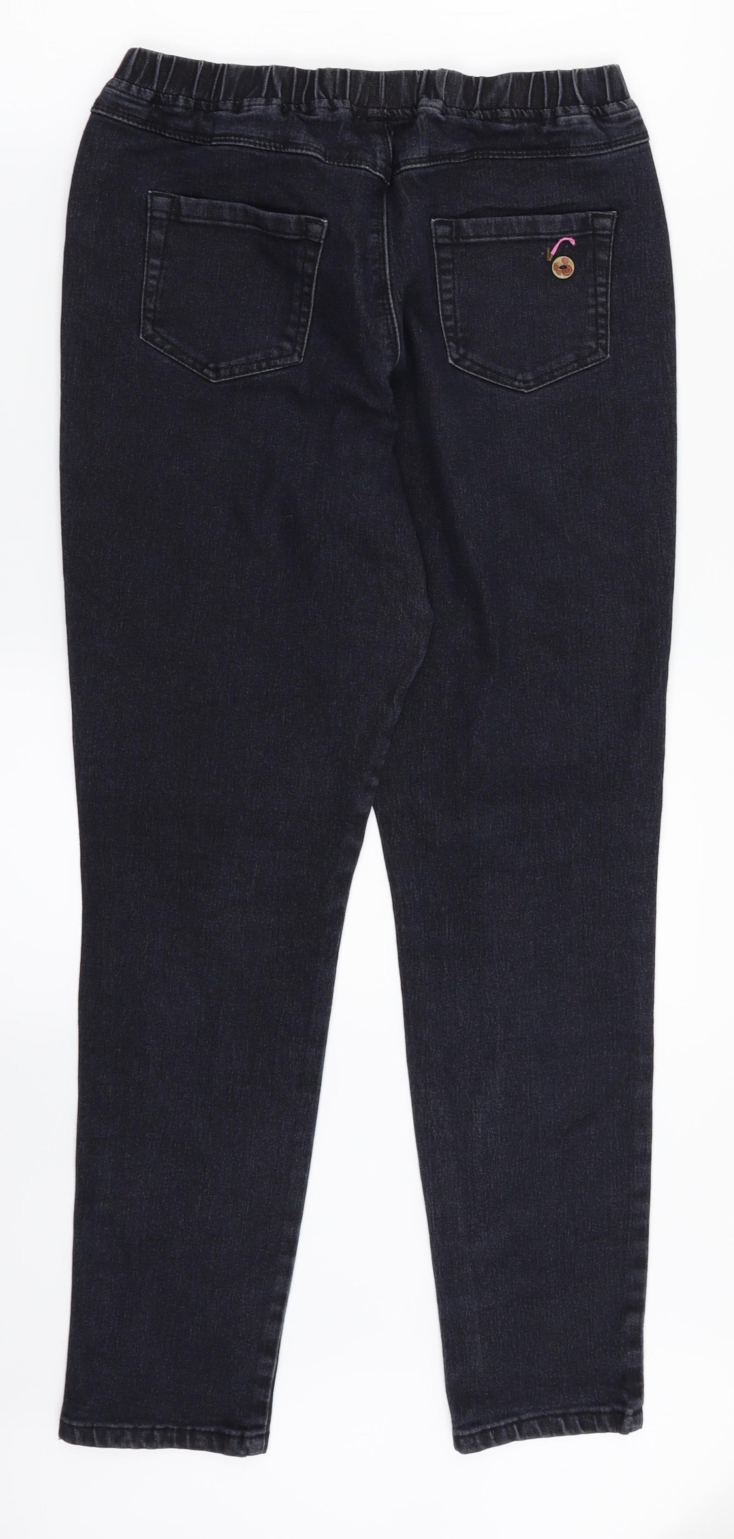 Sugar Crisp Womens Black  Denim Straight Jeans Size 12 L27 in
