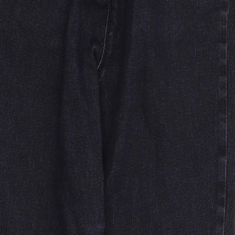 Sugar Crisp Womens Black  Denim Straight Jeans Size 12 L27 in